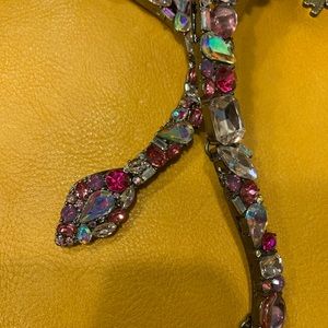 Betsey Johnson snake necklace NWT